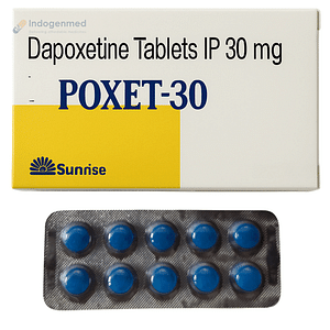 Poxet Dapoxetine 30mg Tablets