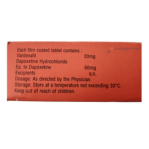 Super Vilitra 20mg/60mg Tablets