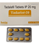 Tadarise Tadalafil 20mg Tablets