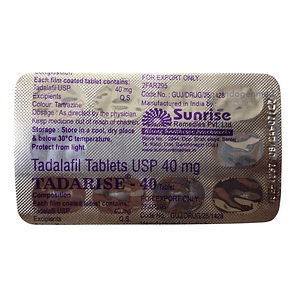 Tadarise 40mg Tablets