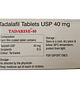 Tadarise 40mg Tablets