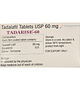 Tadarise 60mg Tablets