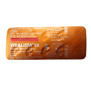 Vidalista Tadalafil 10mg Tablets