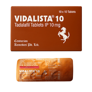 Vidalista Tadalafil 10mg Tablets