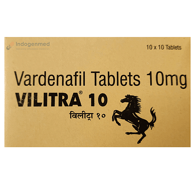 Vilitra Vardenafil 10mg Tablets