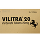 Vilitra Vardenafil 20mg Tablets