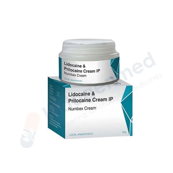 Numbex Lidocaine & Prilocaine Cream