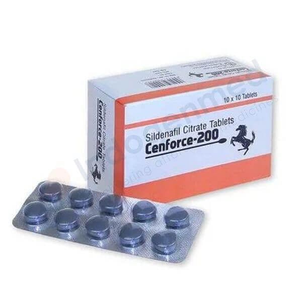 Cenforce Sildenafil Citrate 200mg Tablets