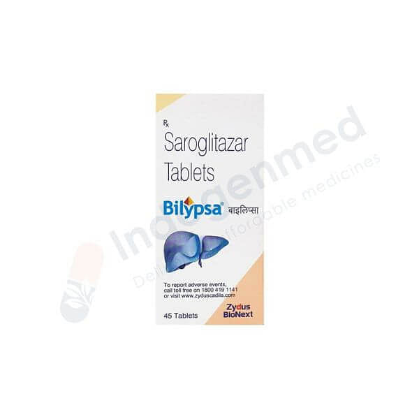 Bilypsa Saroglitazar 4mg Tablet