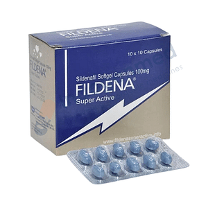 Fildena 100mg Super Active Capsules