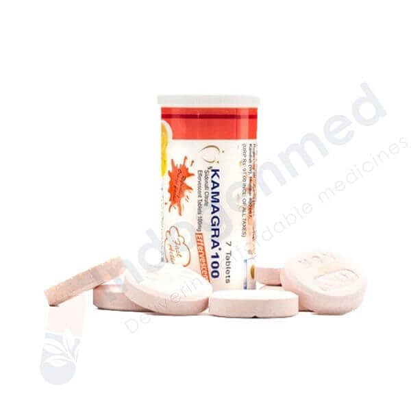 Kamagra Effervescent Sildenafil Citrate 100mg Tablets