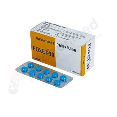 Poxet Dapoxetine 30mg Tablets