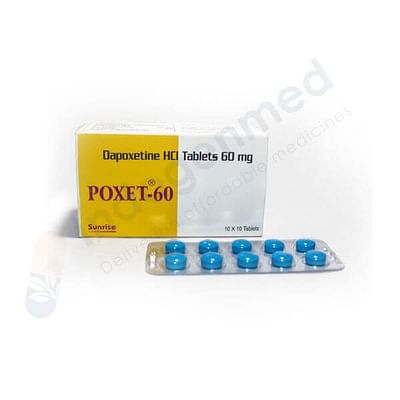 Poxet Dapoxetine 60mg Tablets