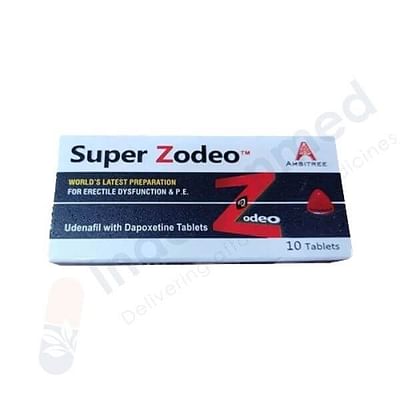 Super Zodeo 100mg/60mg Tablets