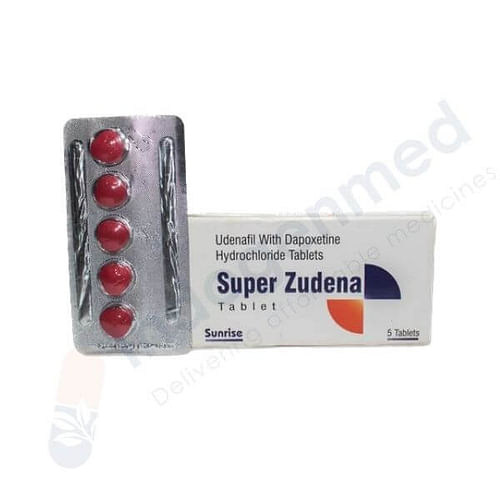 Super Zudena Udenafil/Dapoxetine 100mg/60mg Tablets