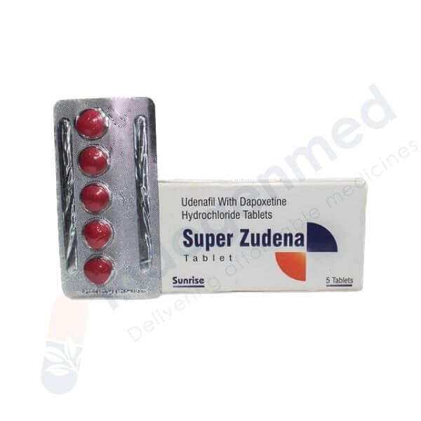 Super Zudena Udenafil/Dapoxetine 100mg/60mg Tablets