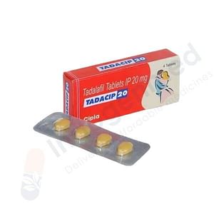 Tadacip Tadalafil 20mg Tablets