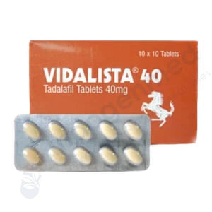 Vidalista 40 mg Tadalafil Tablets