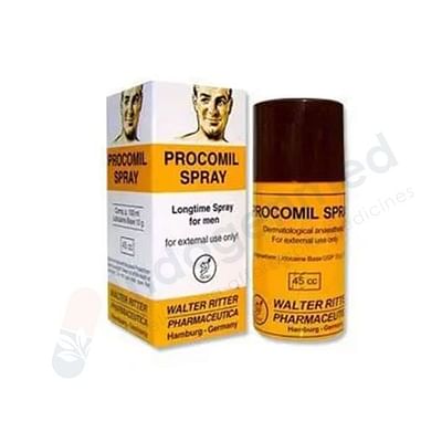 Procomil 10gm Lidocaine Spray