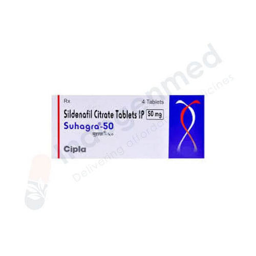 Suhagra Sildenafil Citrate 50mg Tablets