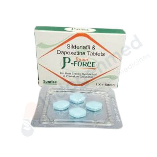 Super P Force Sildenafil Citrate & Dapoxetine 100mg/60mg Tablets