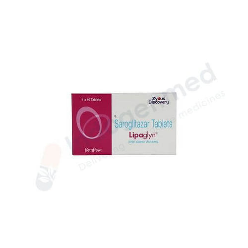 Lipaglyn Saroglitazar 4mg Tablet