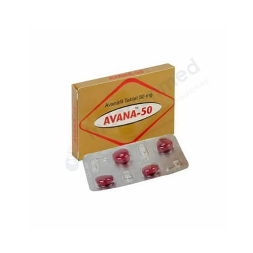 Avana Avanafil 50mg Tablets