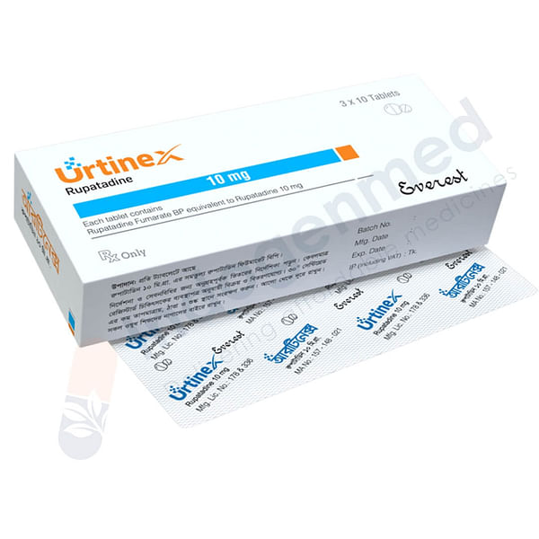 Urtinex 10mg Tablets