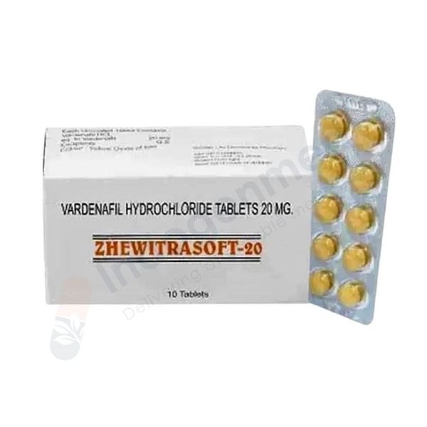 Zhewitra Soft 20mg Tablets