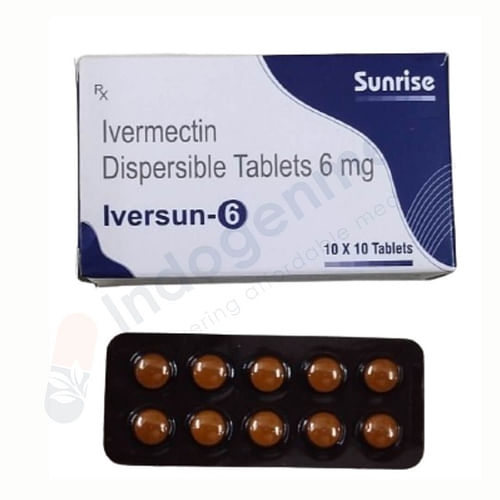 Iversun Ivermectin 6mg Tablets