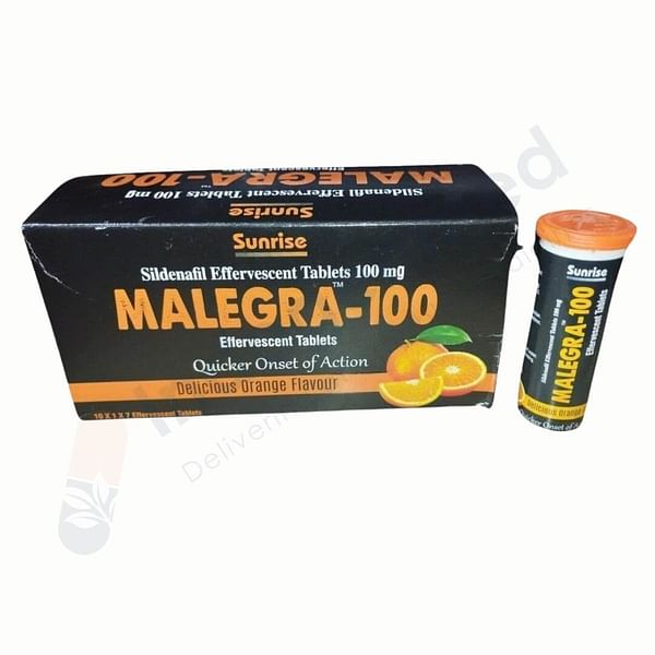 Malegra Effervescent 100mg Tablets