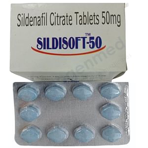 Sildisoft Sildenafil 50mg Tablets