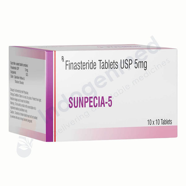 Sunpecia Fenasteride 5mg Tablets