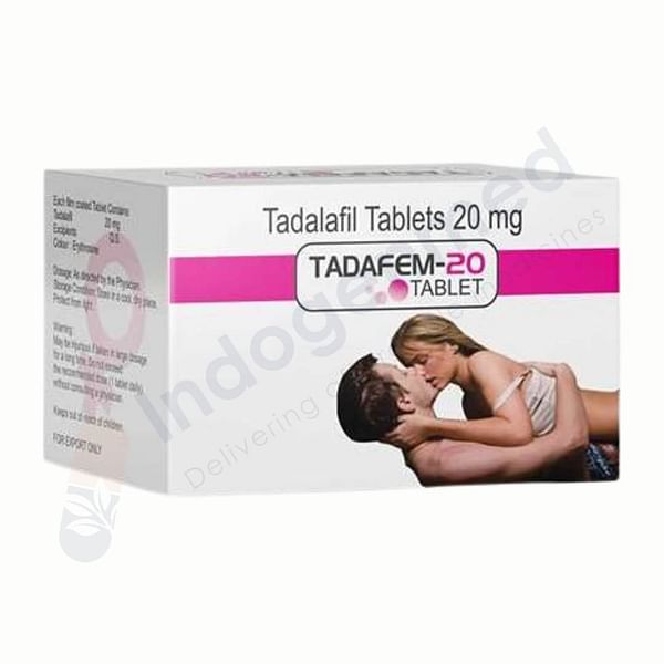 Tadafem Tadalafil 20mg Tablets