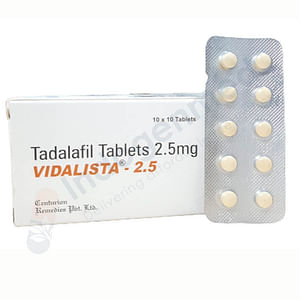 Vidalista Tadalafil 2.5mg Tablets