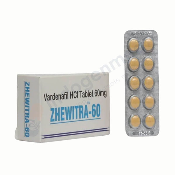 Zhewitra Vardenafil 60mg Tablets