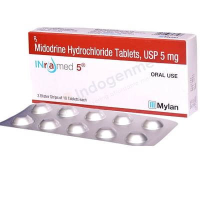 Inramed 5mg Midodrine Tablets