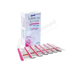 Lovegra Sildenafil Citrate 100mg Oral Jelly