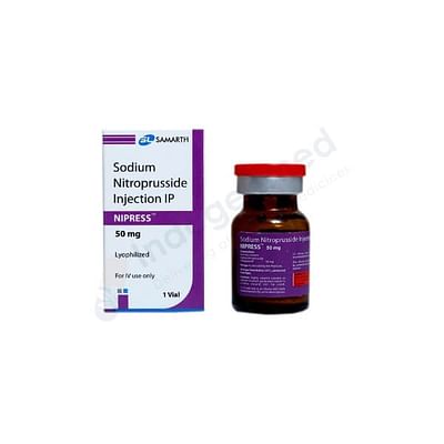 Nipress 50mg Nitroprusside Injection