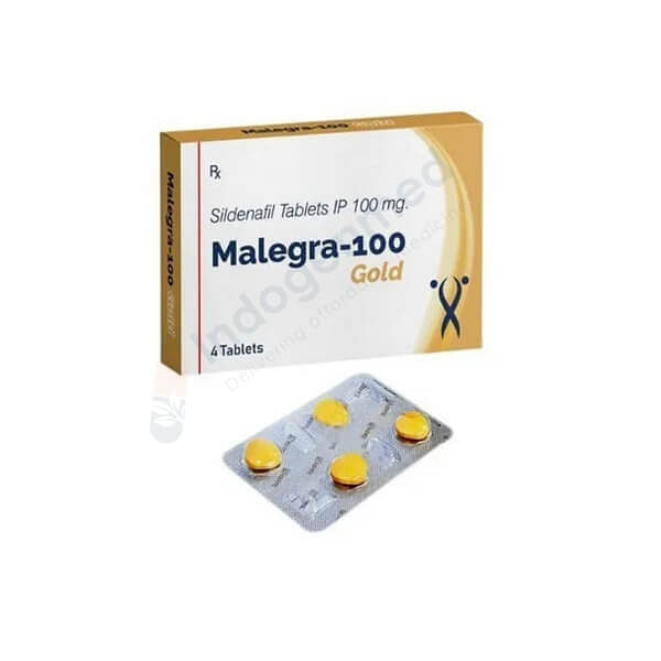 Malegra Gold Sildenafil Citrate 100mg Tablets