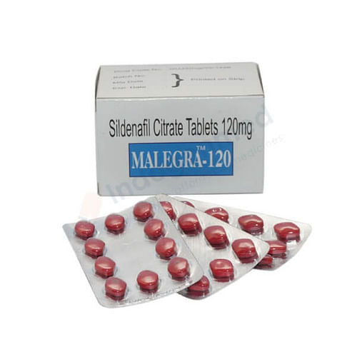 Malegra Sildenafil Citrate 120mg Tablets