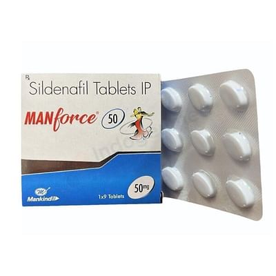 Manforce Sildenafil Citrate 50mg Tablets