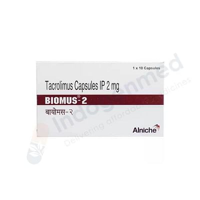 Biomus Tacrolimus 2mg Capsules