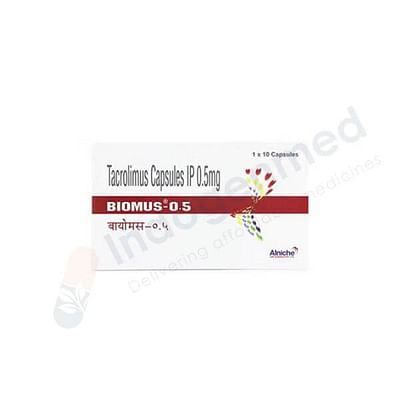 Biomus 0.5mg Tacrolimus capsule