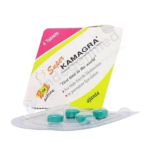 Super Kamagra Sildenafil Citrate & Dapoxetine Tablets