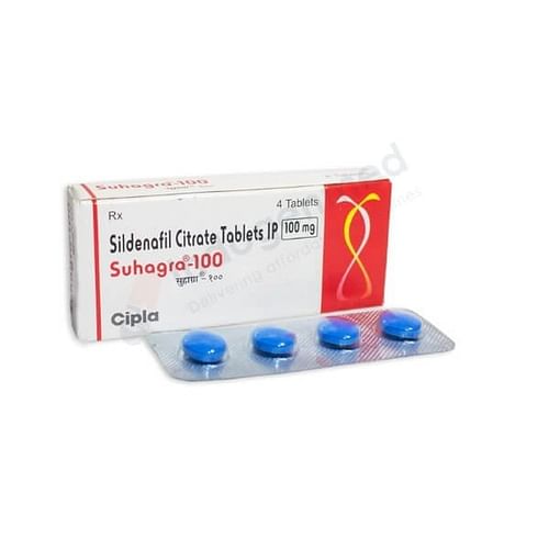 Suhagra Sildenafil Citrate 100mg Tablets