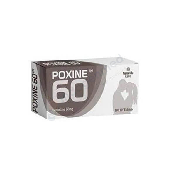 Poxine Dapoxetine 60mg Tablet