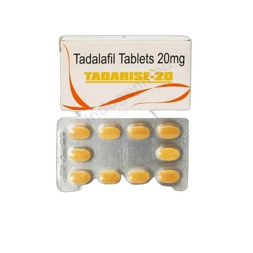 Tadarise Tadalafil 20mg Tablets