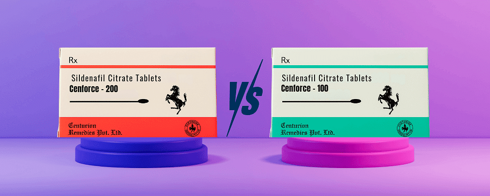 Cenforce 200 vs 100: What Changes at Double the Strength?