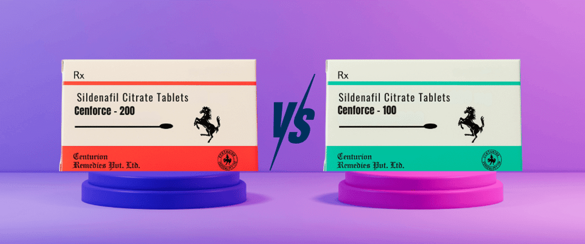 Cenforce 200 vs 100: What Changes at Double the Strength?